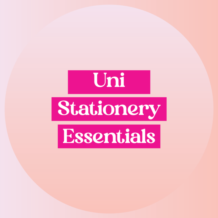 going to uni or collage stationery essentials